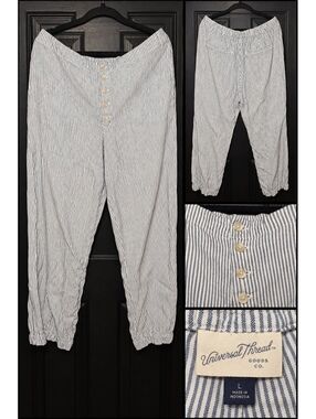 Universal thread striped pajama pants